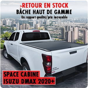 Retour en stock de la bache souple